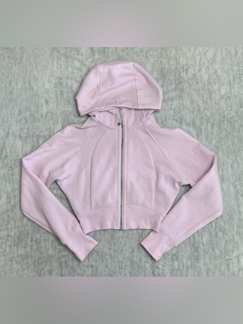 Lululemon Scuba Full-Zip Cropped Hoodie